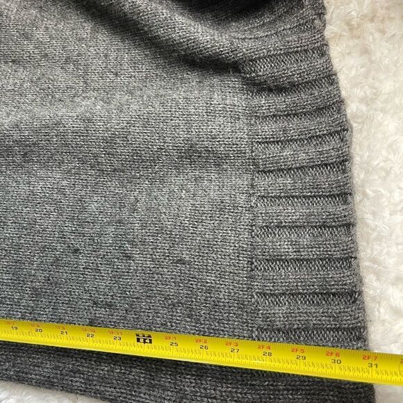 Juicy Couture Black Label Dark gray knit Sweater Rhinestone accents.Size XL - Picture 8 of 12